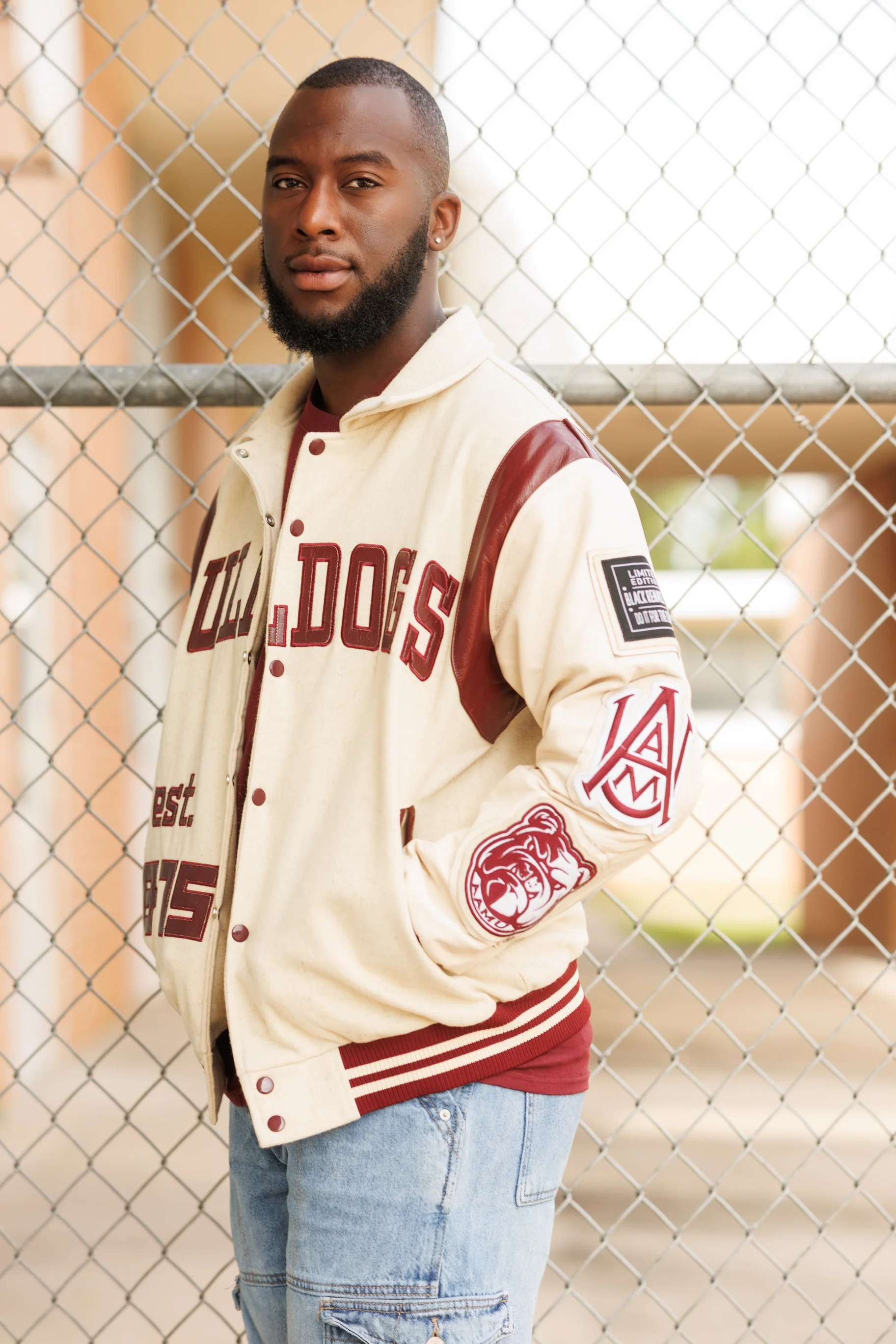 150th Anniversary AAMU Bulldogs Letterman Jacket - Image 4