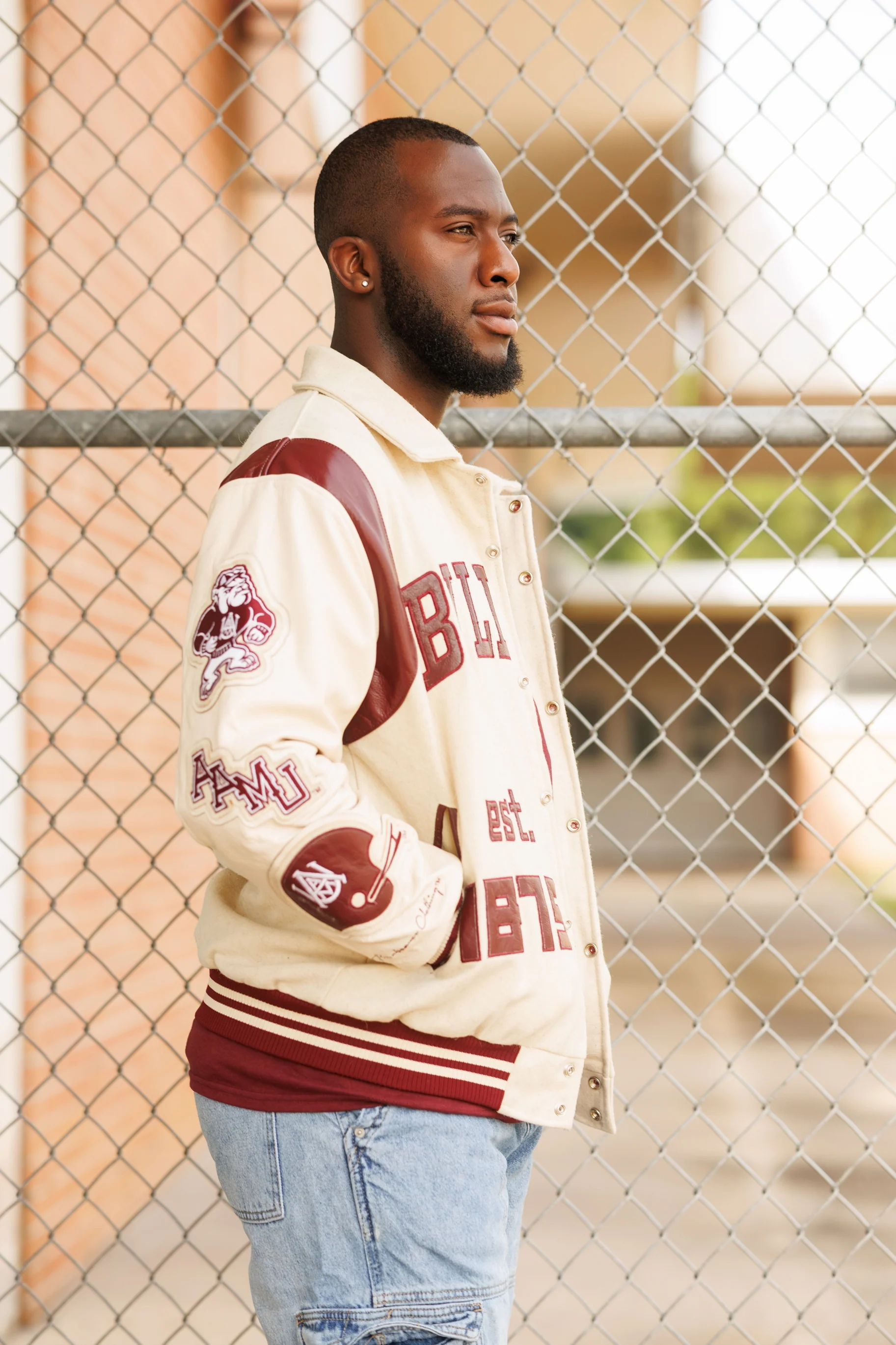 150th Anniversary AAMU Bulldogs Letterman Jacket - Image 5