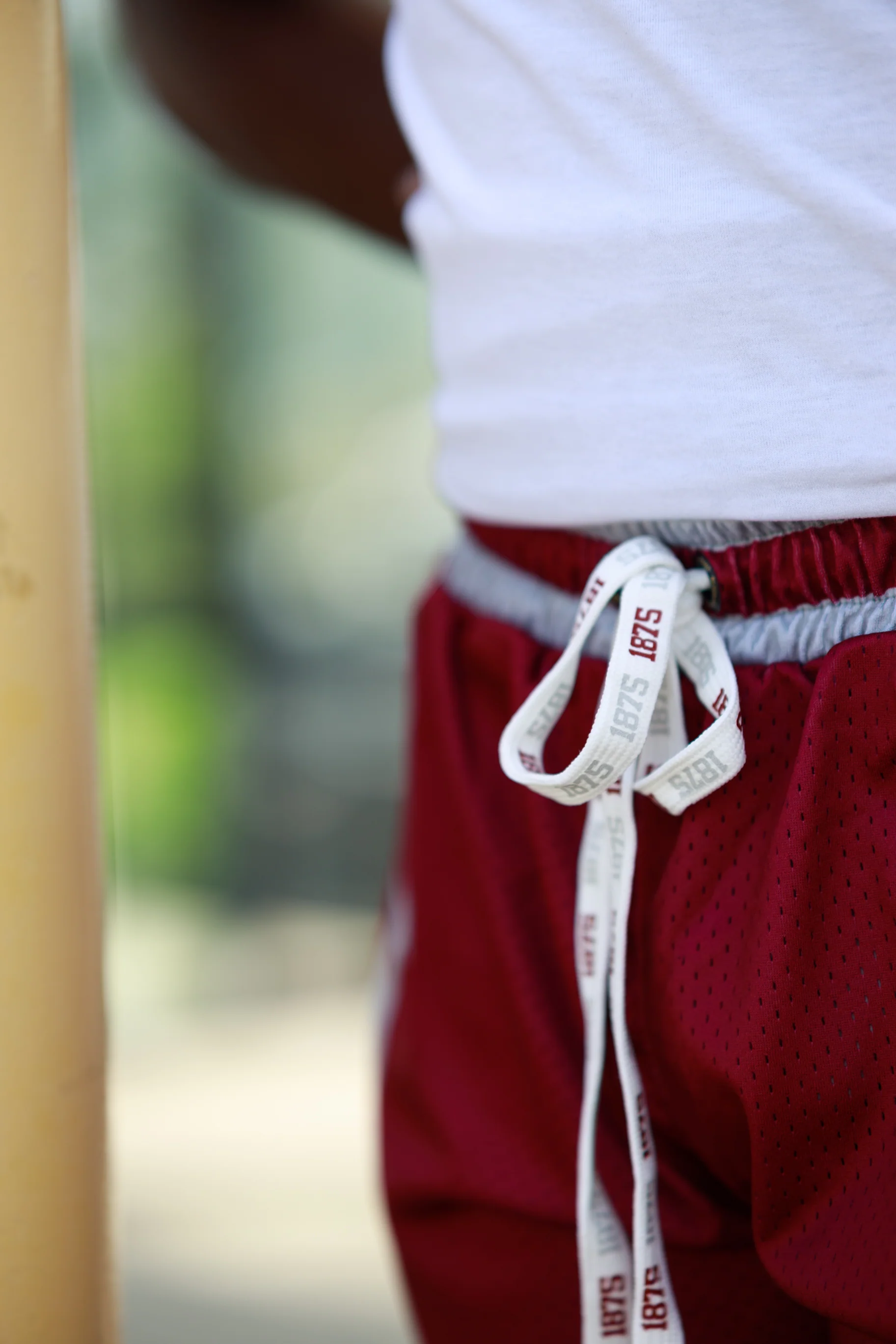 AAMU Big Logo Mesh Shorts (MAROON) - Image 6