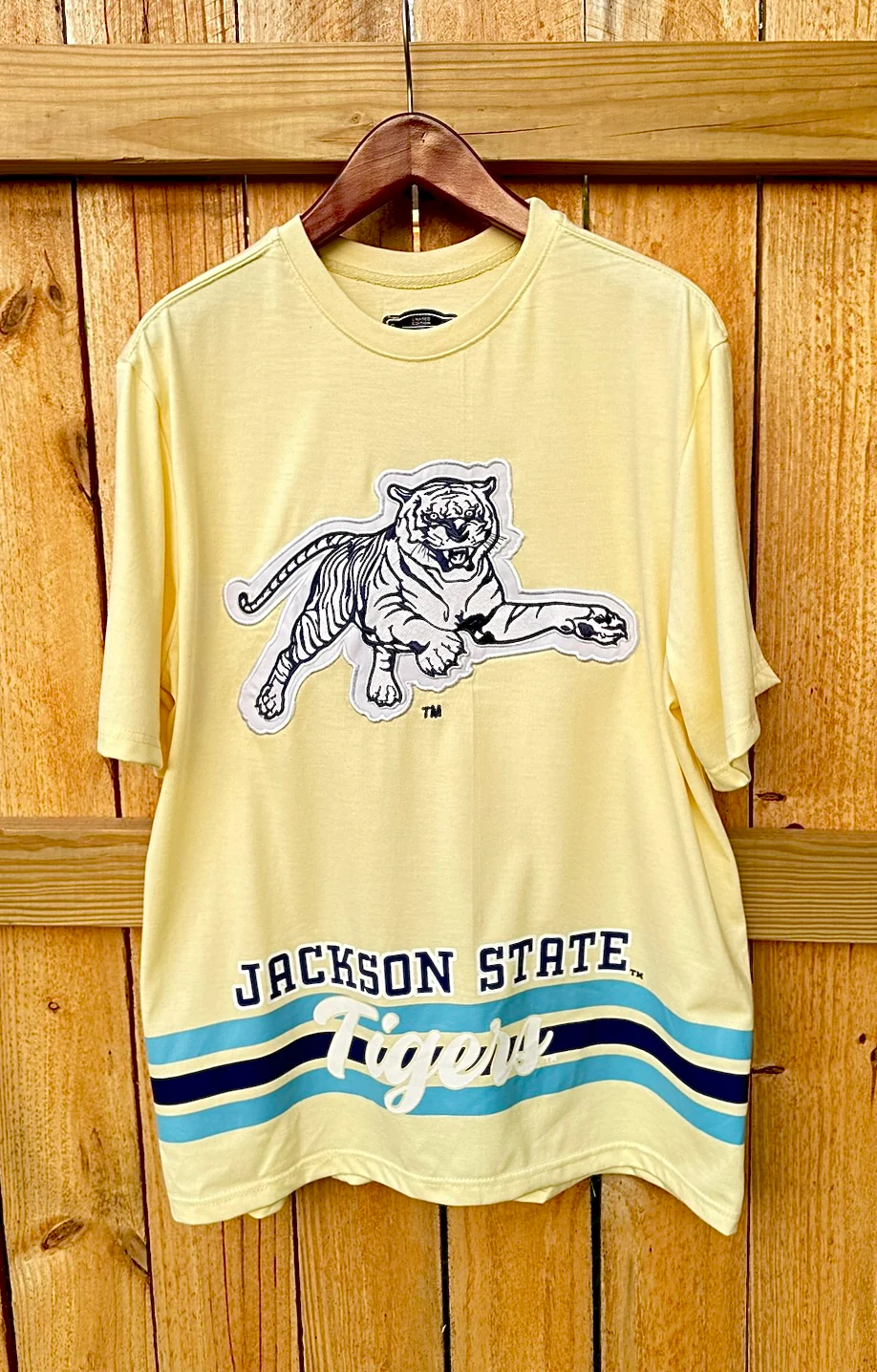 Jackson State Embroidered Big Tigers Tee - Image 6