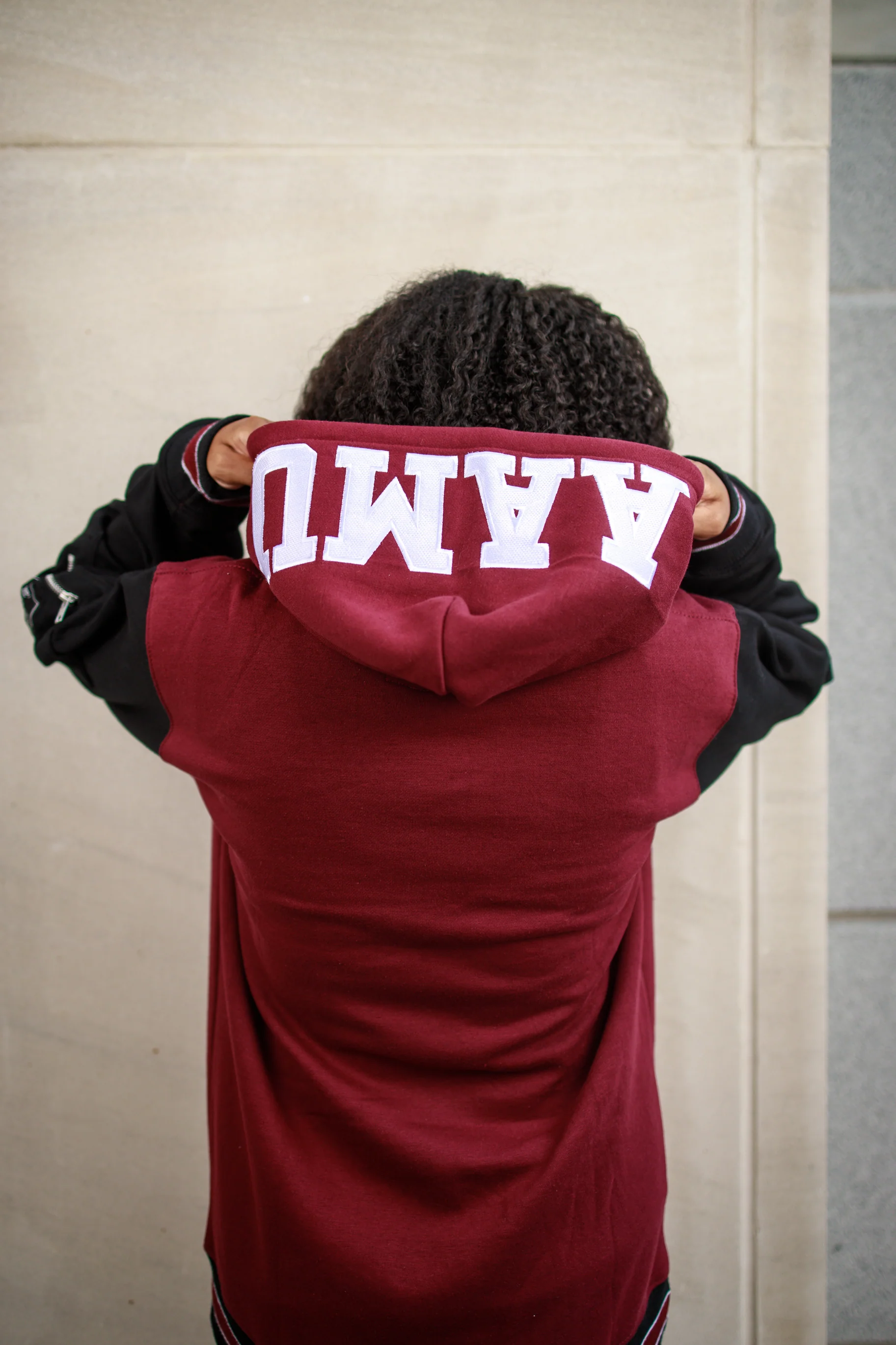 Embroidered AAMU Hoodie - Image 4