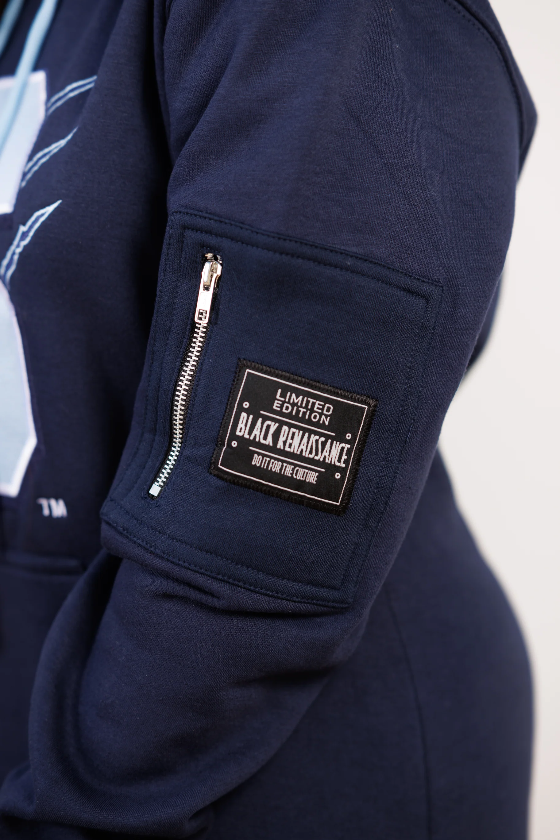 Embroidered Spelman Hoodie Dress - Image 6