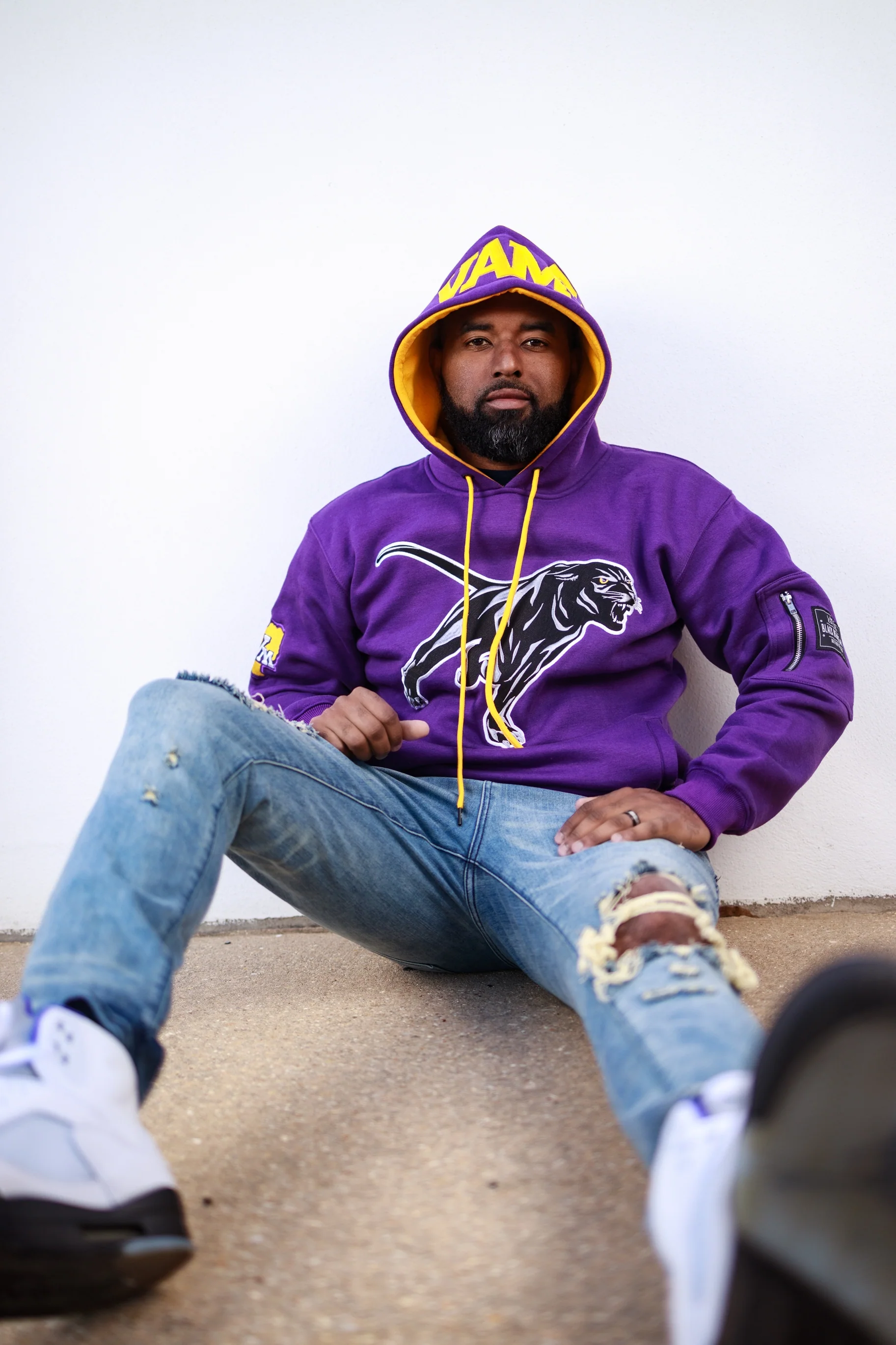 Embroidered PVAMU Hoodie - Image 6