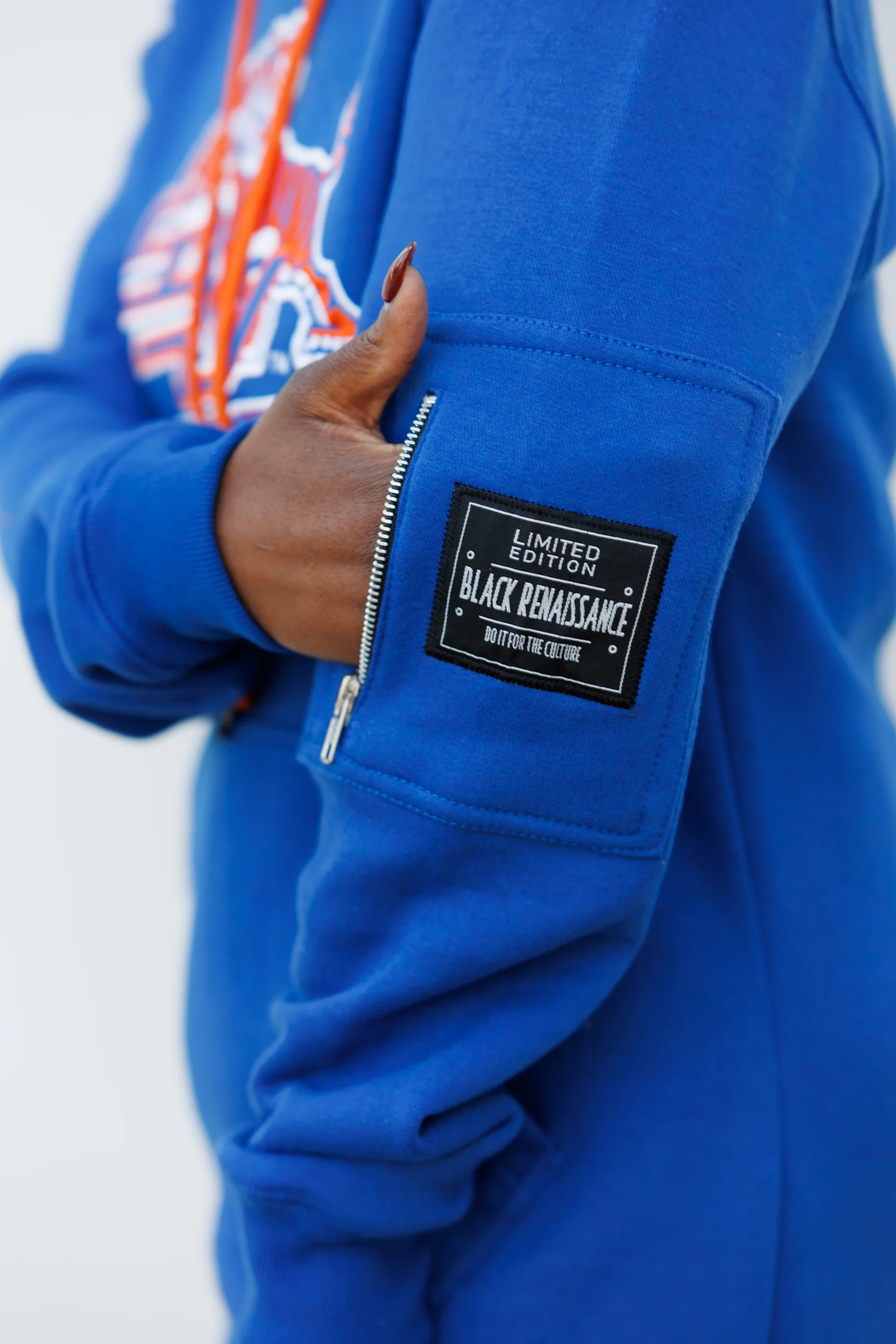 Embroidered Savannah State Hoodie Dress - Image 3