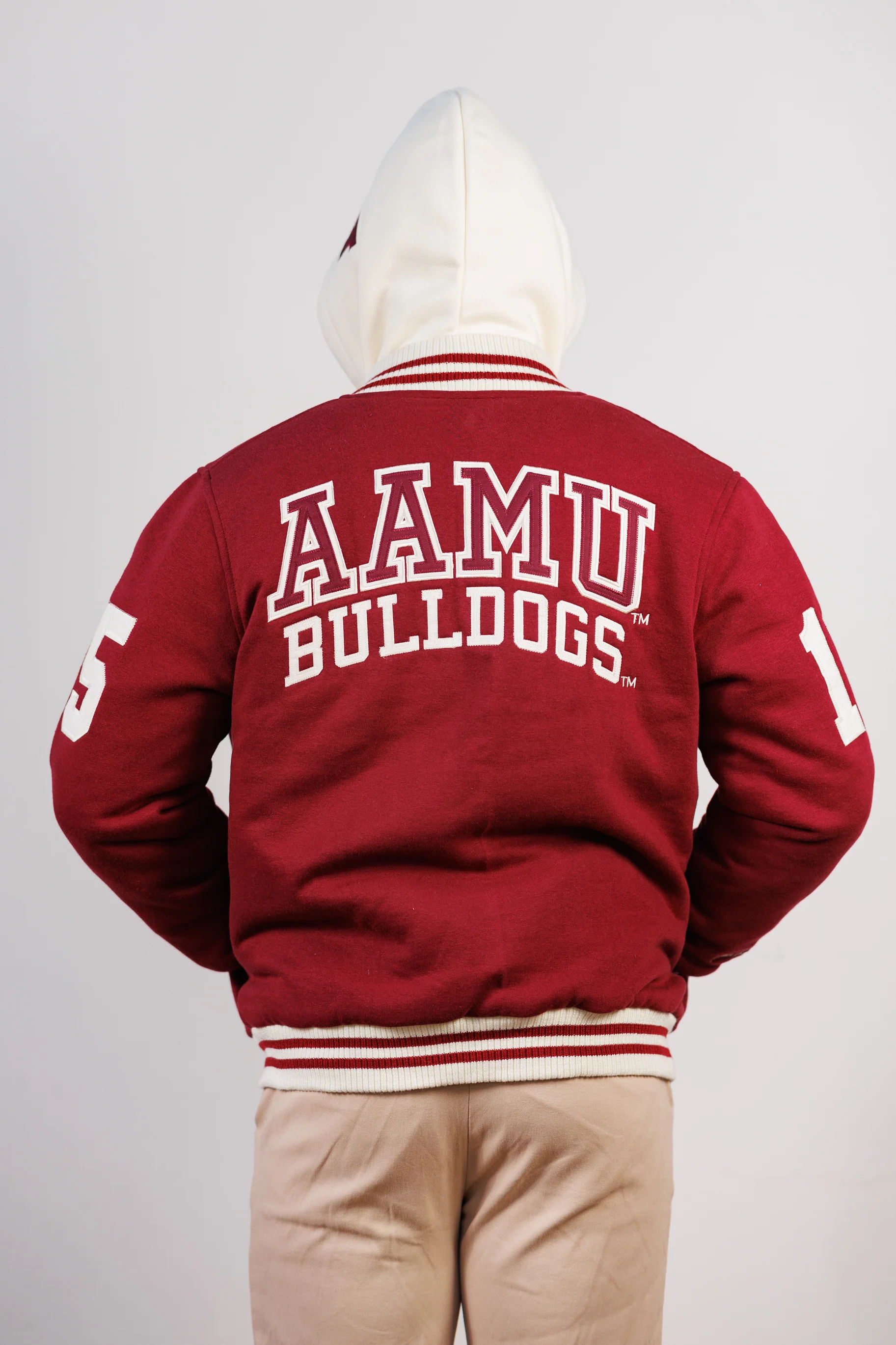 Fleece AAMU Bulldogs Limited Edition Bomber - Image 9