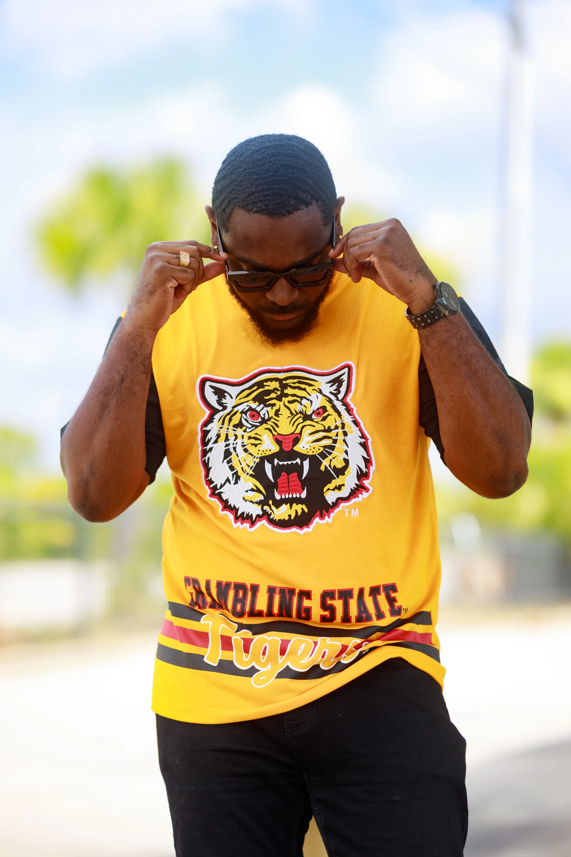 Grambling BIG Tiger PREMIUM Tee - Image 4