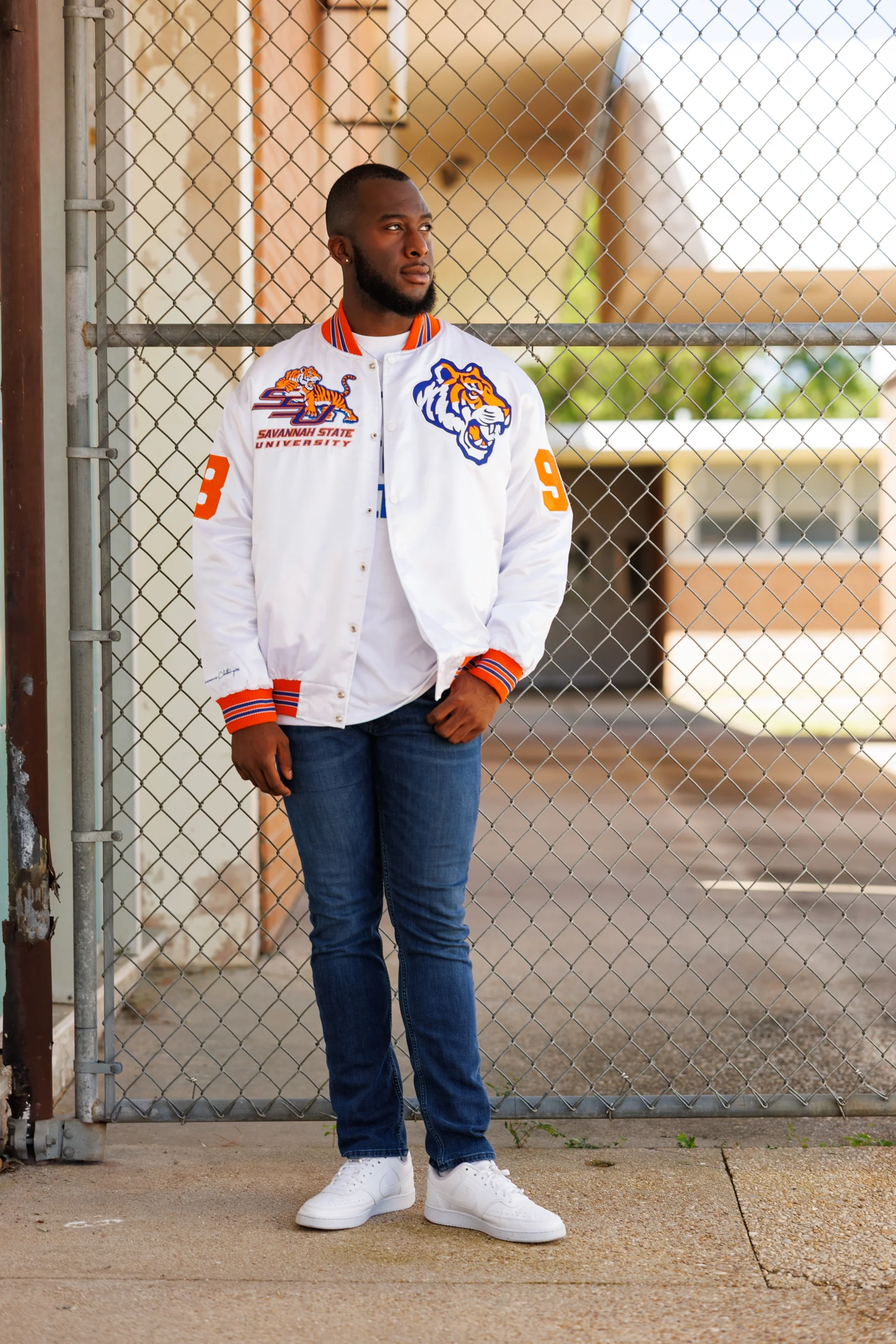 Savannah State Limited Edition Satin Jacket - Image 4