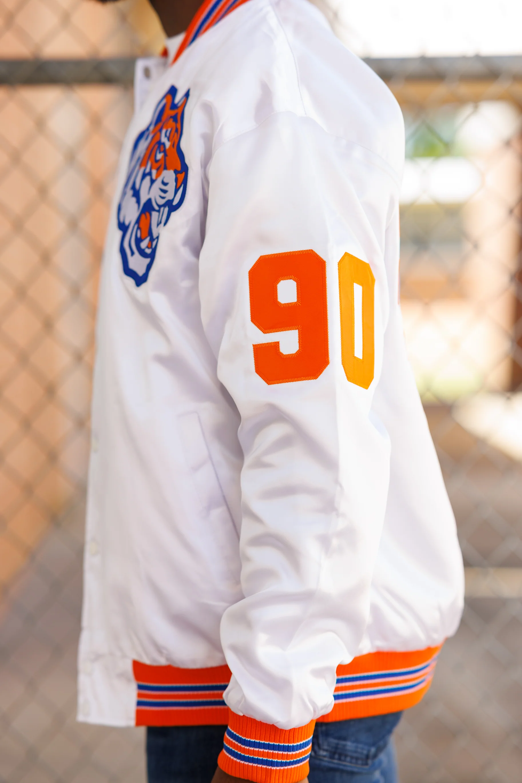 Savannah State Limited Edition Satin Jacket - Image 8