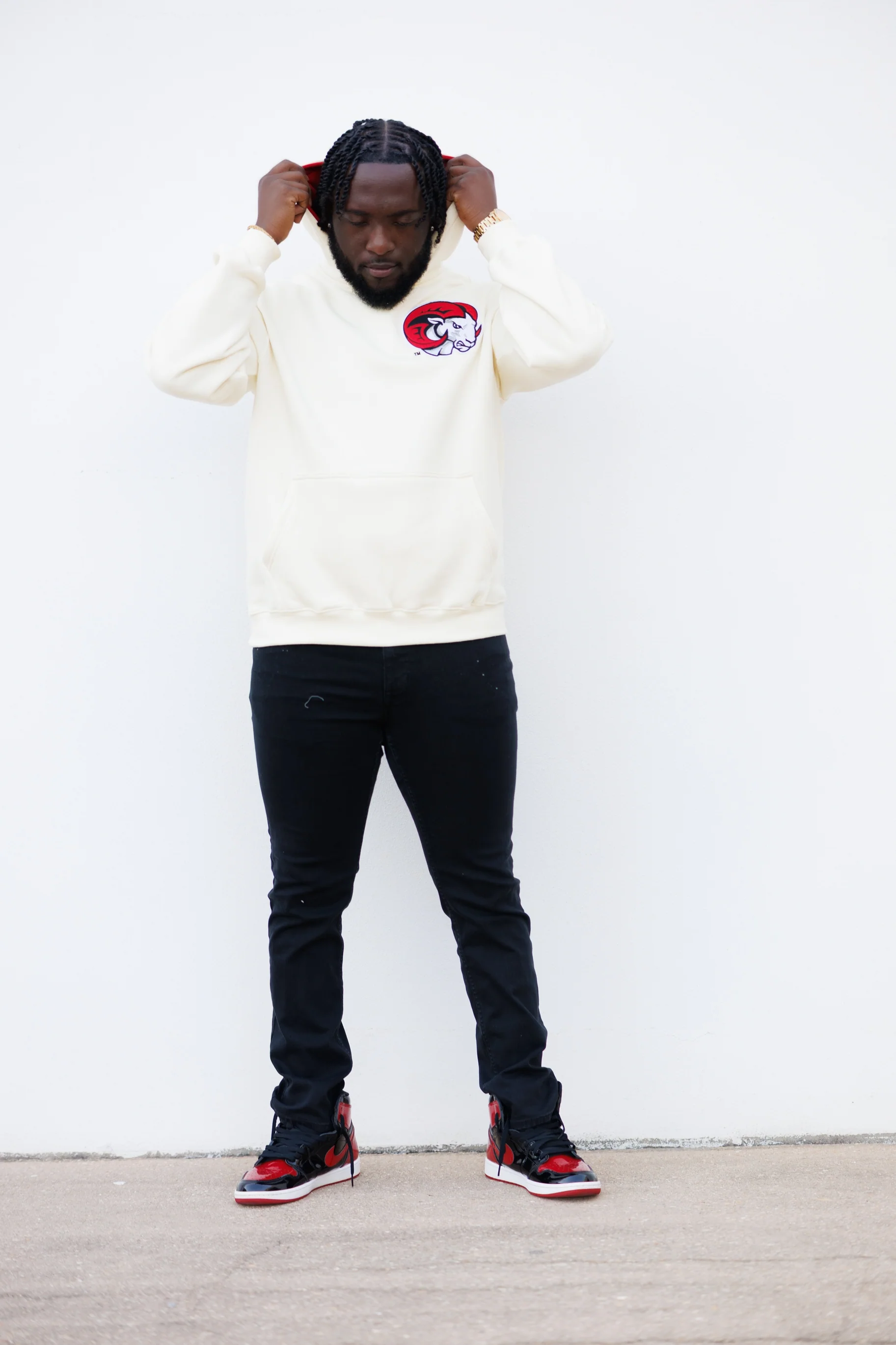 Winston Salem State Embroidered Hoodie - Image 5